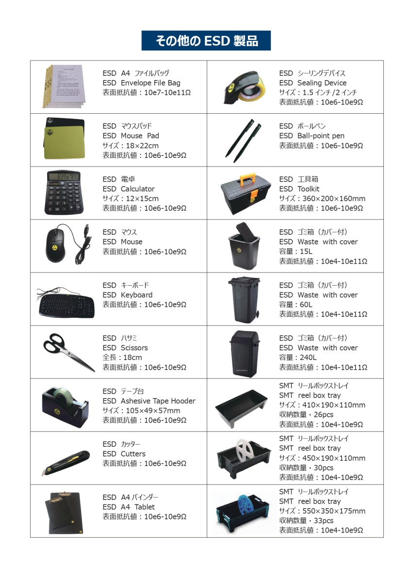その他ESD製品